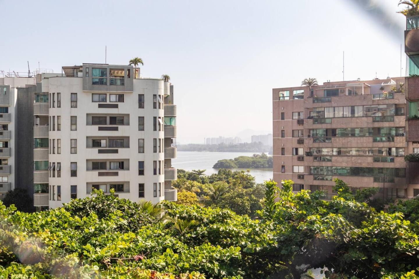 Rio De Janeiro Apartamento Frente Mar Na Barra Dış mekan fotoğraf